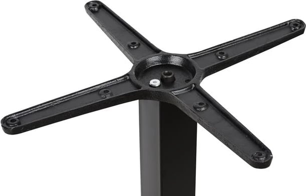 Bazë hekuri e derdhur, e zezë, 45x45x72, e kryqëzuar, 45x45, FH416