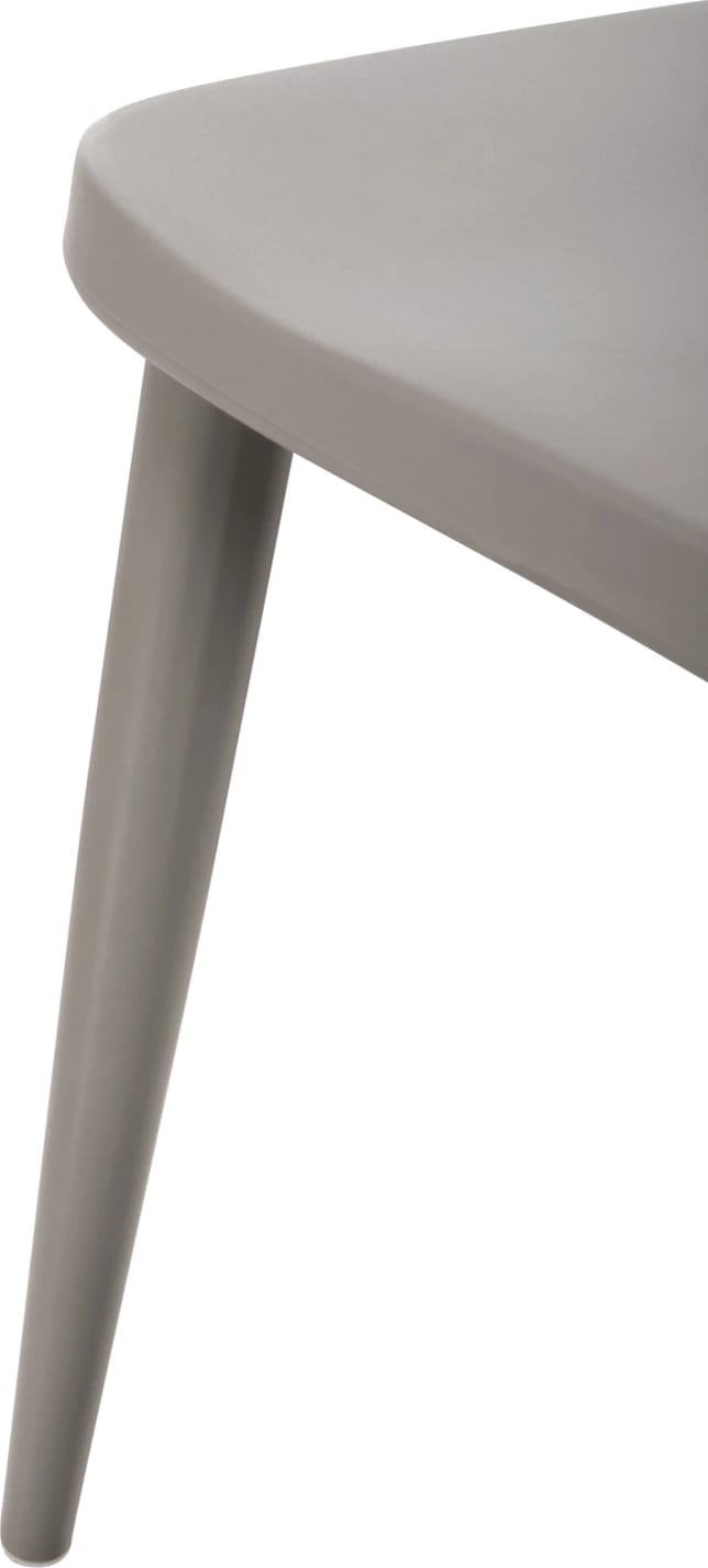 Karrige ngrënieje FH8052.22 Vanessa GRI me këmbë metalike GRI 42.5x44x81H cm., set prej 4 copë