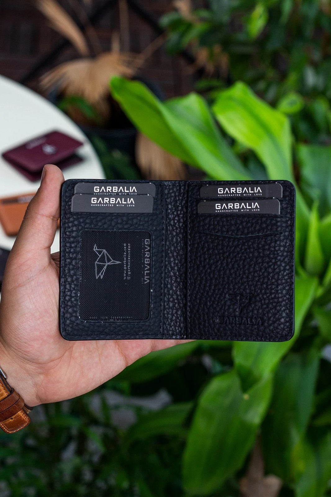 Mbajtës kartelash Zoozie Bags, Nahita, ngjyrë e zezë