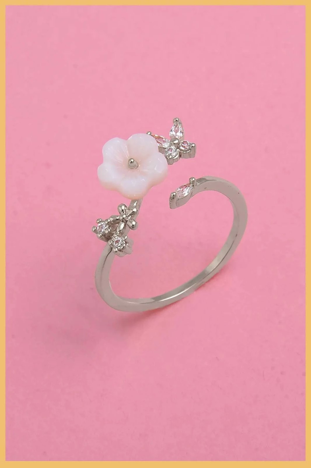 Unazë dekorative Jumeon, ngjyrë argjendi, Gms-Sdfcckyz