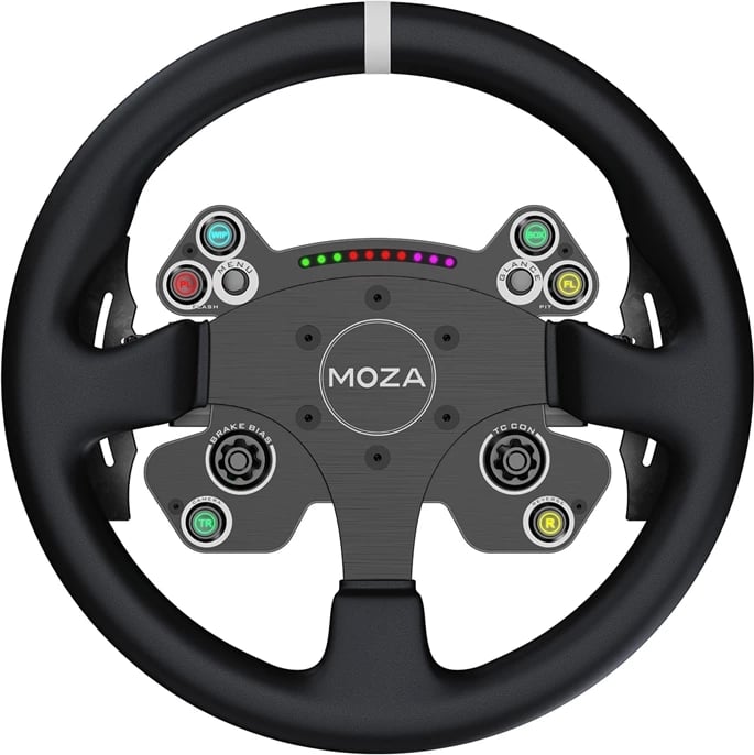 Timon gaming Moza Racing CS V2P, për PC, 13 inç, wireless, me LED RGB