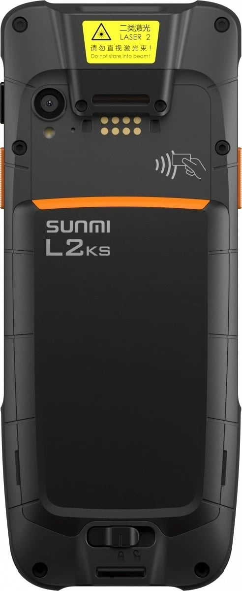 Terminal wireless Sunmi L2Ks, Android 11, 4/32GB, Zebra 4770, NFC, zi-portokalli