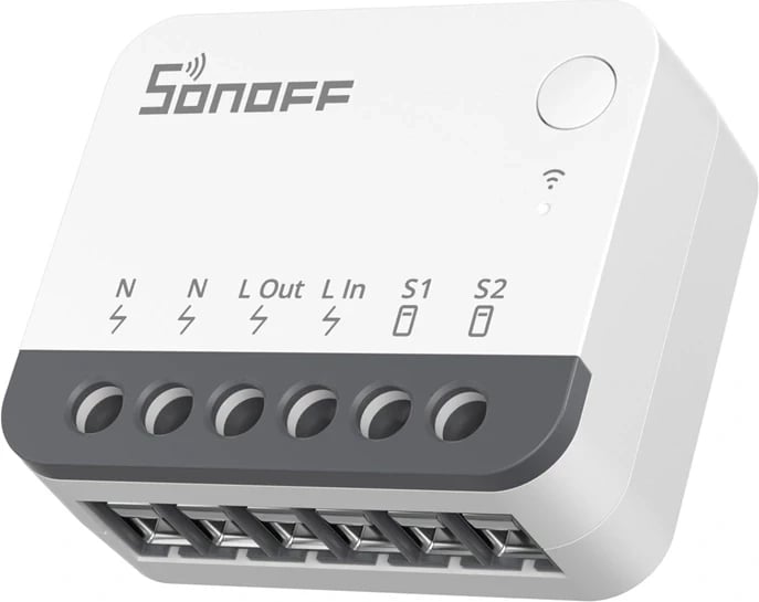 Switch i mençur Sonoff ZBMINIR2, ZigBee 3.0, i bardhë