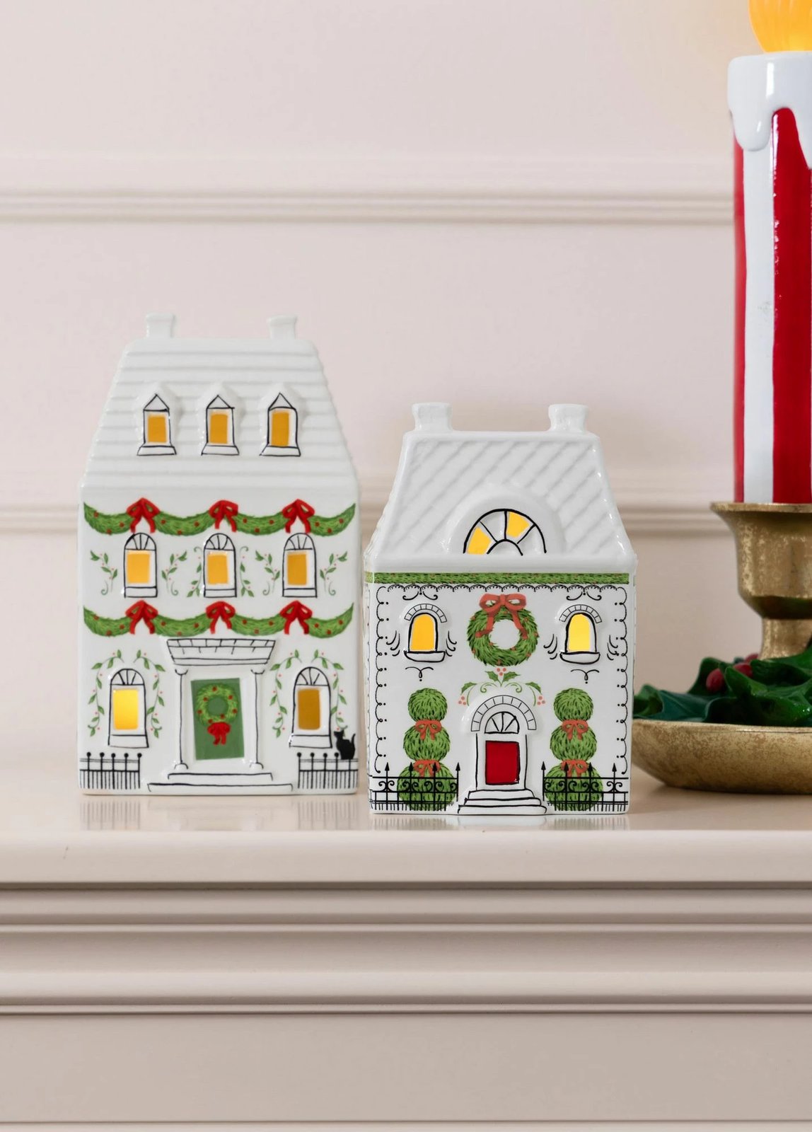 Objekt dekorativ qeramike me dritë LED, Evila Originals, SUS0224