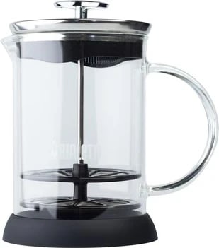 Frotheri i qumështit manual Bialetti Cappuccinatore Vetro 6tz, 330ml