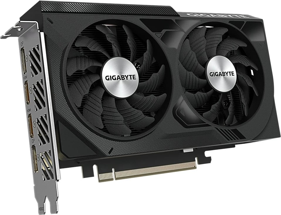 Kartelë grafike Gigabyte GeForce RTX 4060, WINDFORCE OC 8G – 8GB – GDDR6 – 128-bit