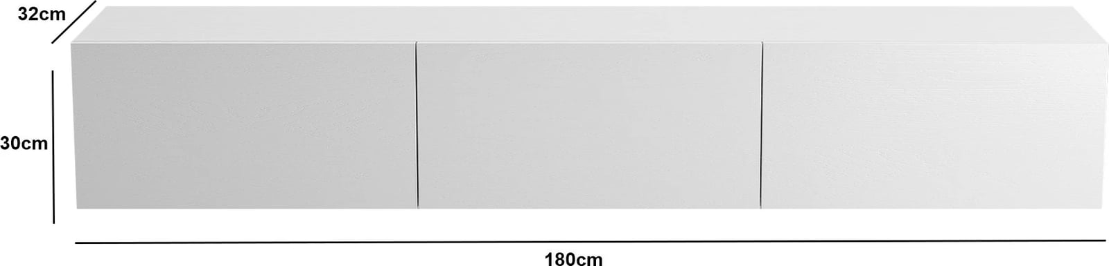 Komodë për TV Hanah Home, FRN-12014, e bardhë