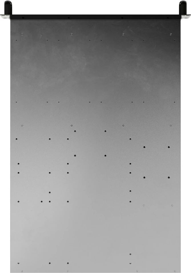 Kasë server RACK 19" 1U, Lanberg SC01-6501-12B, për E-ATX/ATX/mATX/ITX, 8x40 mm PWM, deri 6 disqe, PSU FLEX deri 330 mm, e zezë metal