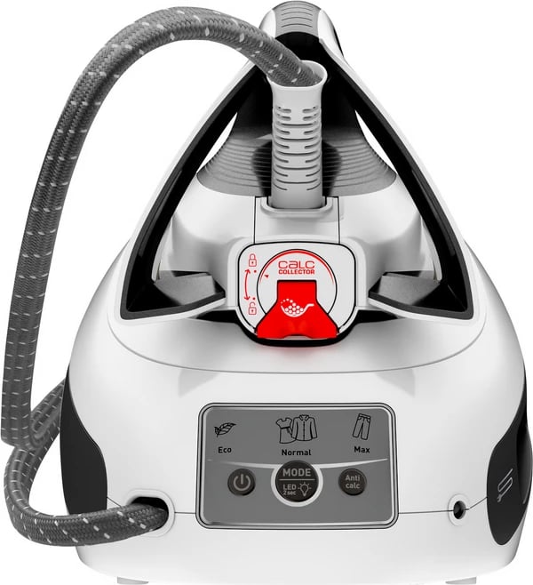 Hekur me avull, Tefal, SV8130E0 Express Power, 2800W 6.5 bar 1.8L, bardh e zi