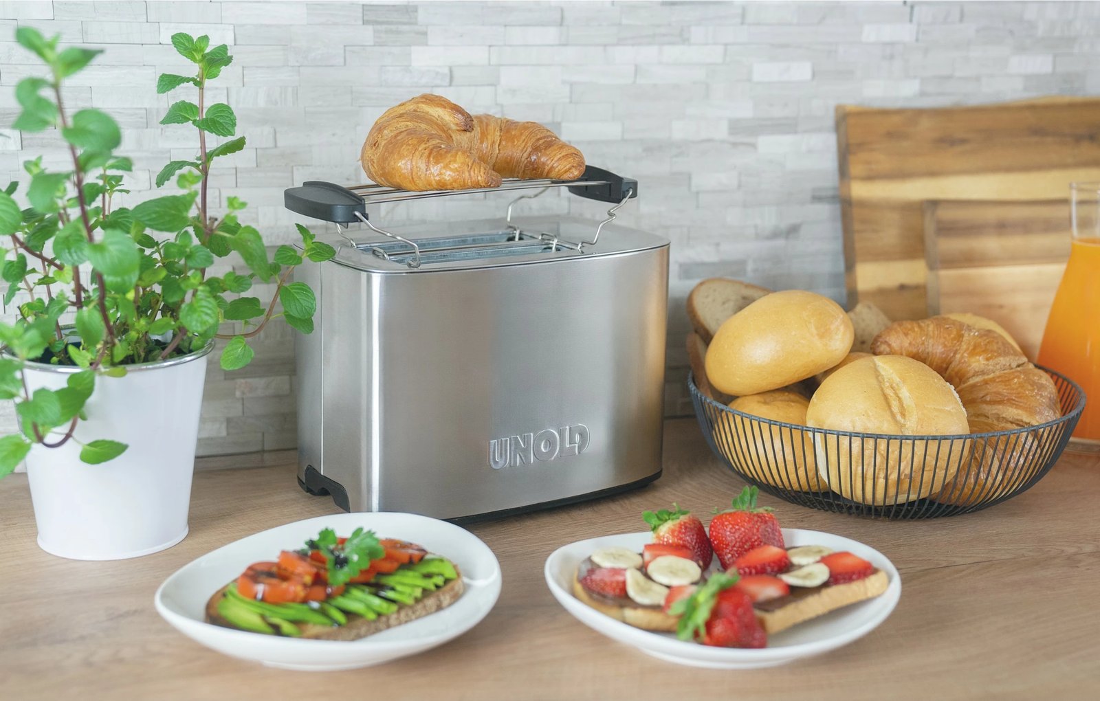Toaster UNOLD Thommy, 2 feta, Inox Toaster UNOLD Thommy, 2 feta, Inox