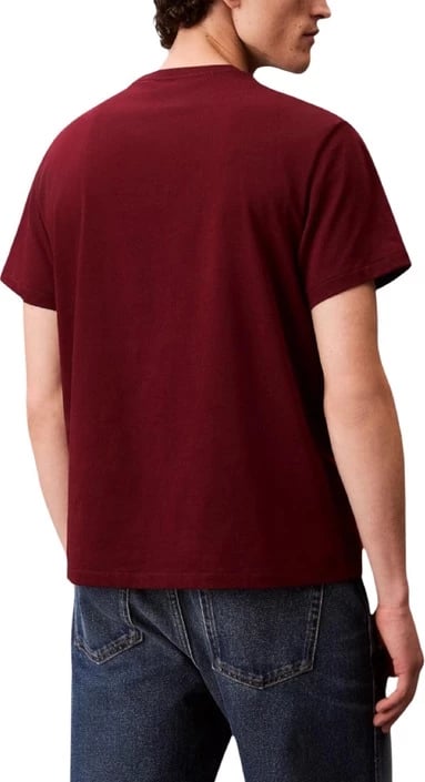 Maicë Calvin Klein Jeans për meshkuj bordeaux