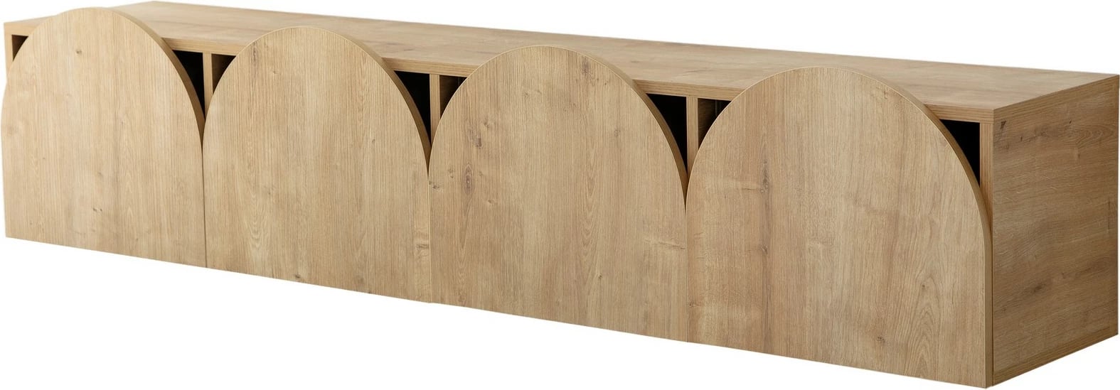 Komodë TV Skye Decor, Mesta - ngjyrë lisi