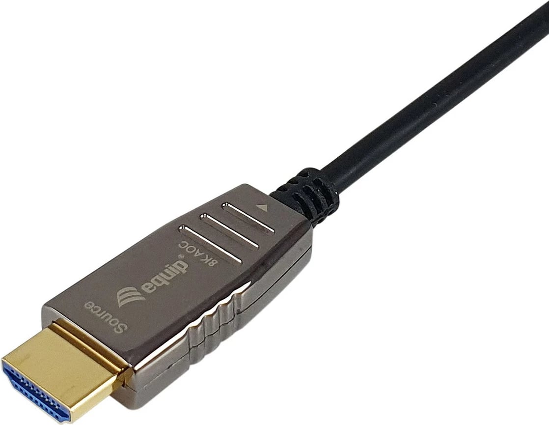 Kabëll HDMI 2.1 Aktiv Optik Equip, 20m, 8K/60Hz, i zi
