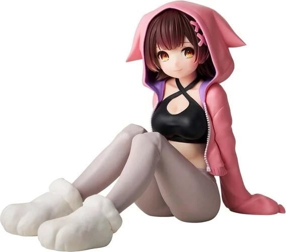Figurë koleksionuese Bandai Banpresto Hololive IF Relax Time - Robocosan, Rozë