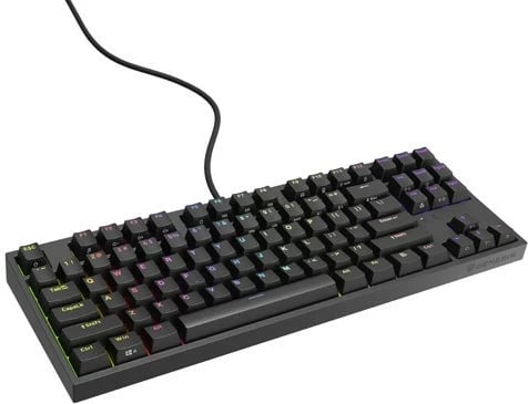Tastierë Genesis Thor 404 TKL, RGB, Kailh Box Brown, e zezë Tastierë Genesis Thor 404 TKL, RGB, Kailh Box Brown, e zezë