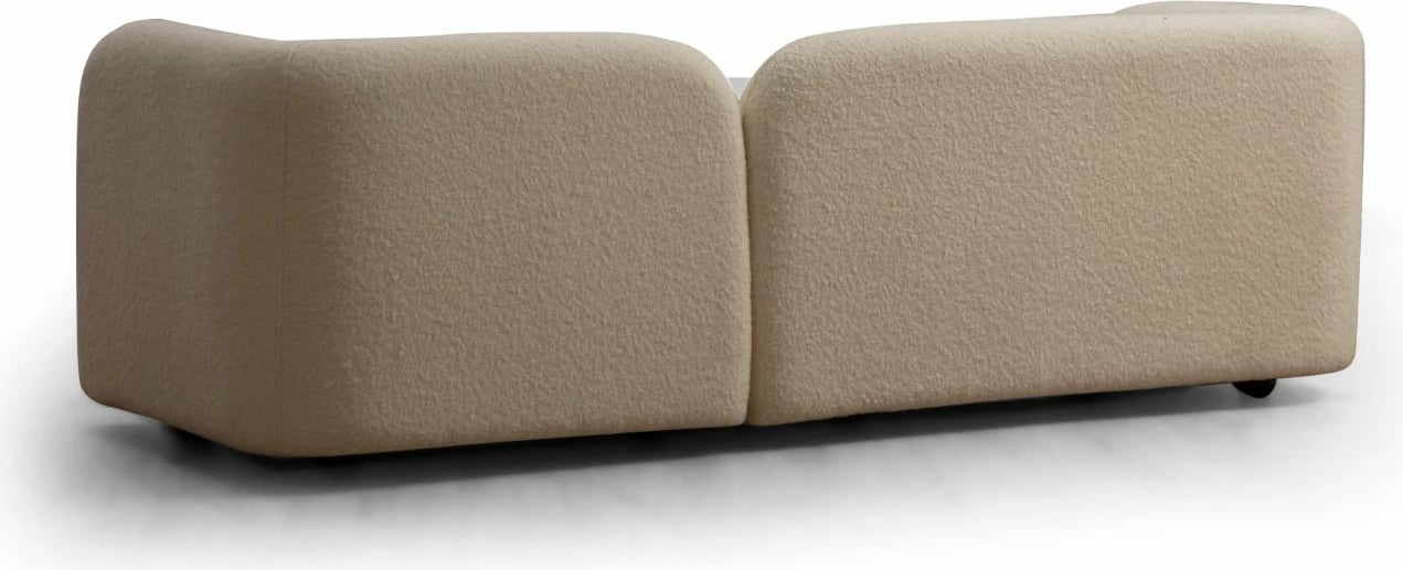 Divan treshe Victoria, bouclette krem