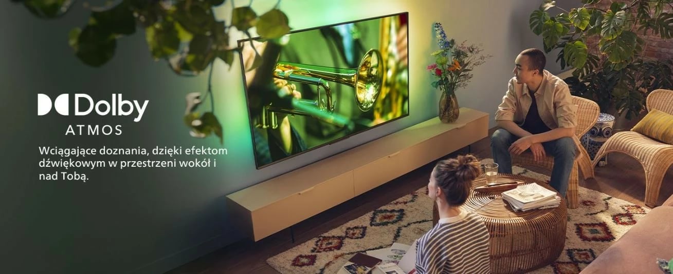 Televizor LED Philips 50PUS8319/12, 50 inç, 4K Ultra HD, Ambilight, Smart TV, i zi