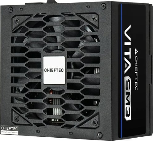 Furnizues energjie ATX, Chieftec, BPX-650-C VITA SM3, 650W, ATX 3.1, 80 PLUS Bronze, semi-modular, PCIe Gen5 16-pin, e zezë