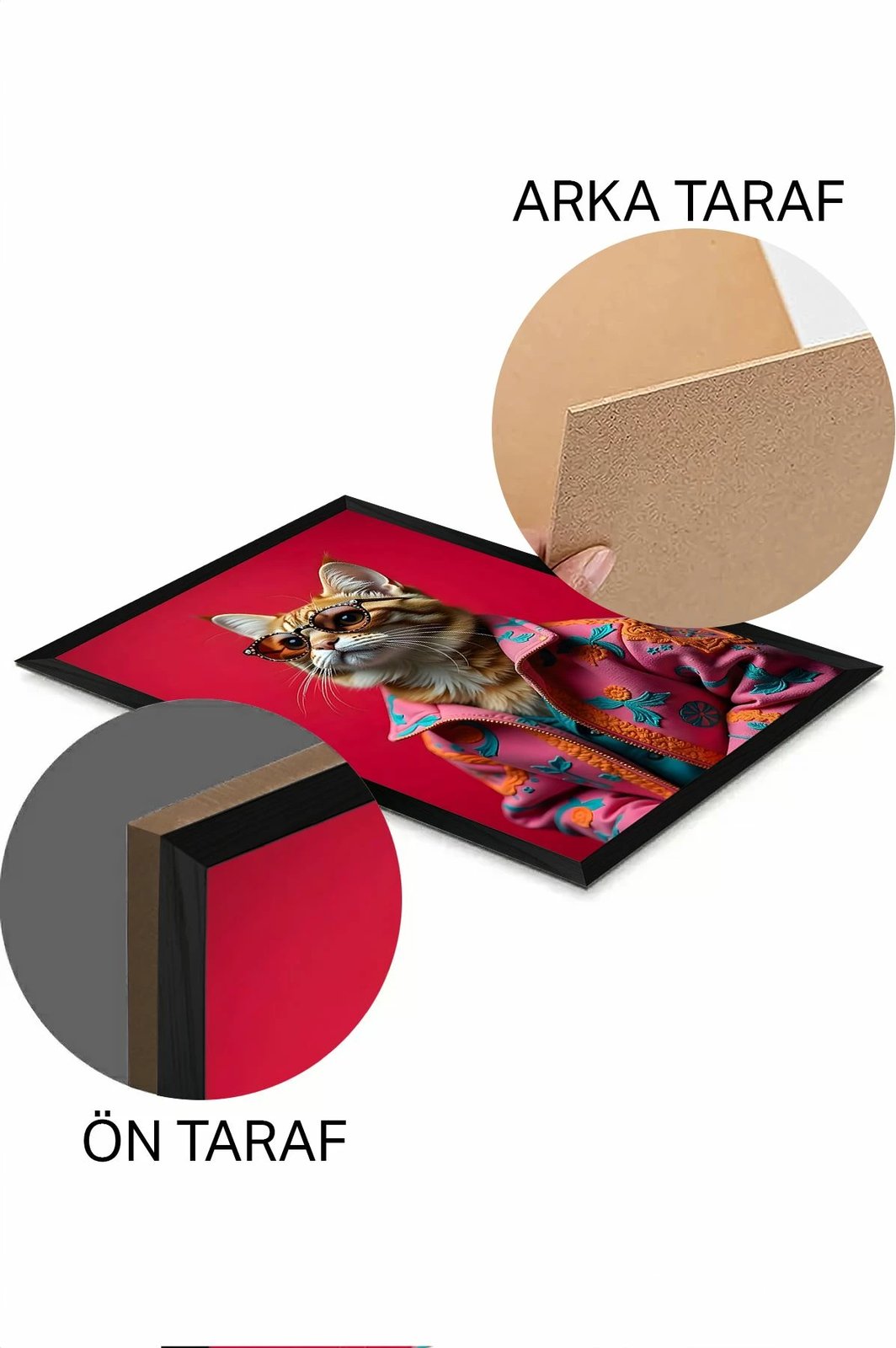 Pikturë dekorative Wallity, Arthynmodel3348-28, shumëngjyrëshe, 33x48cm