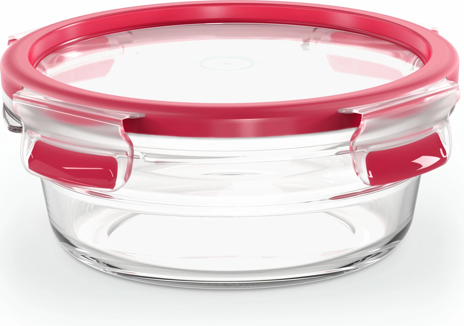 Enë qelqi Emsa N10403 Clip & Close 0.6L, kapak i kuq