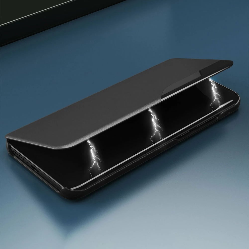 Mbështjellës Hurtel Eco Leather View Case për Xiaomi Redmi Note 11 Pro+ 5G / 11 Pro 5G / Mi11i HyperCharge / Poco X4 NFC 5G, i zi Mbështjellës Hurtel Eco Leather View Case për Xiaomi Redmi Note 11 Pro+ 5G / 11 Pro 5G / Mi11i HyperCharge / Poco X4 NFC 5G, i zi