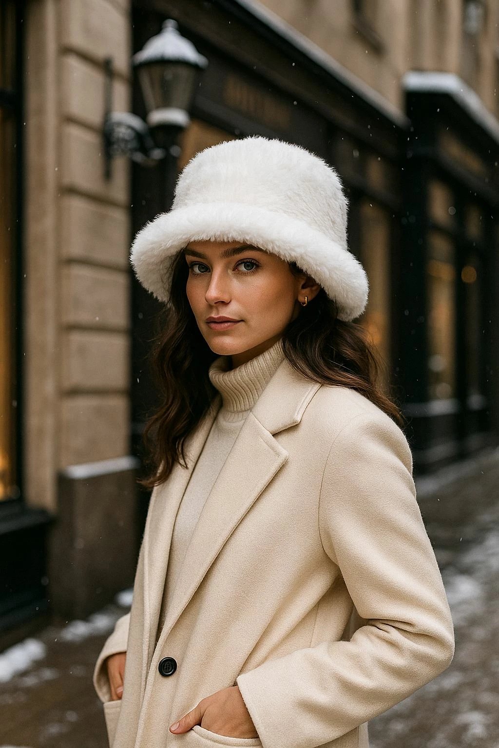 Kapelë për gra Jumeon, Spk1102-1, ecru