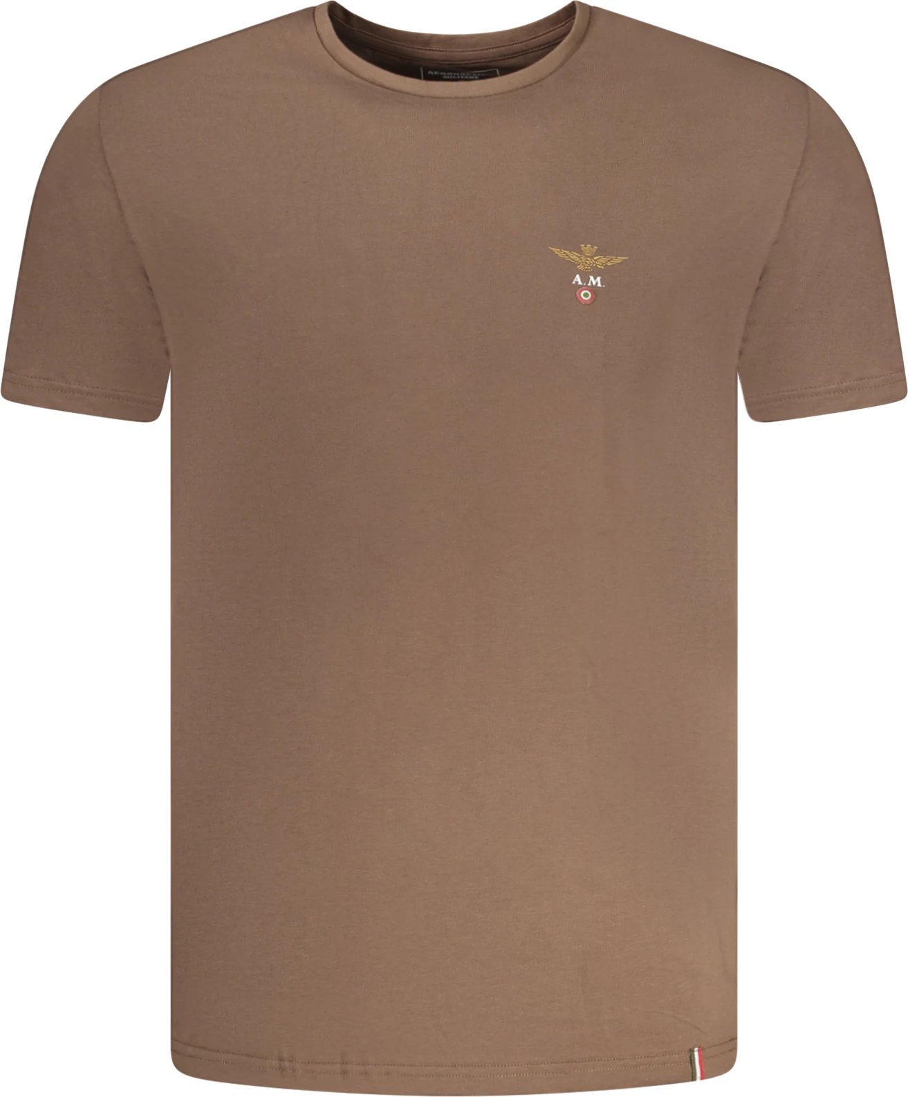 Maicë për meshkuj AERONAUTICA MILITARE, kafe