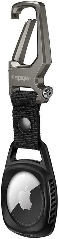 Mbështjellës Spigen Rugged Armor për Apple AirTag, Matte Black