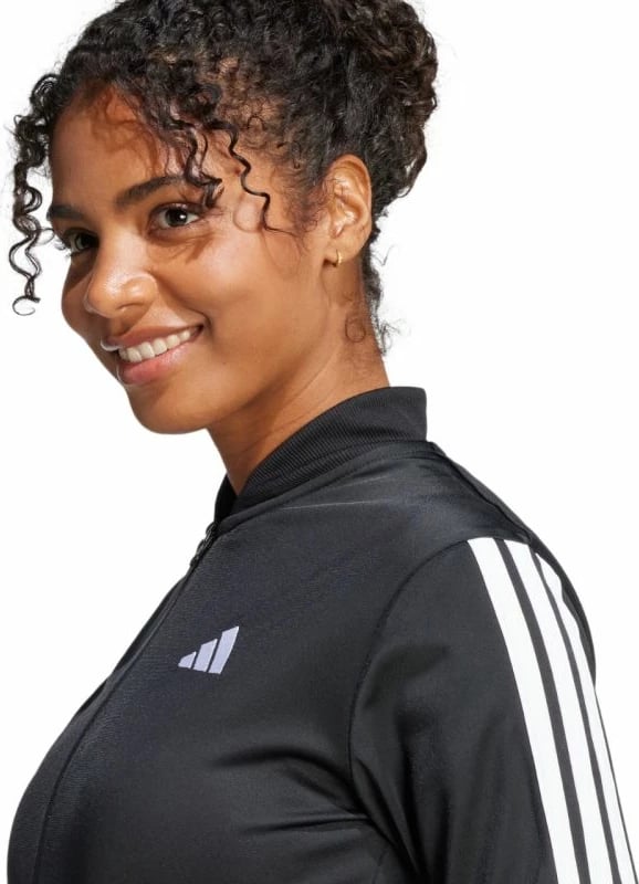 Trenerka adidas për femra, e zezë