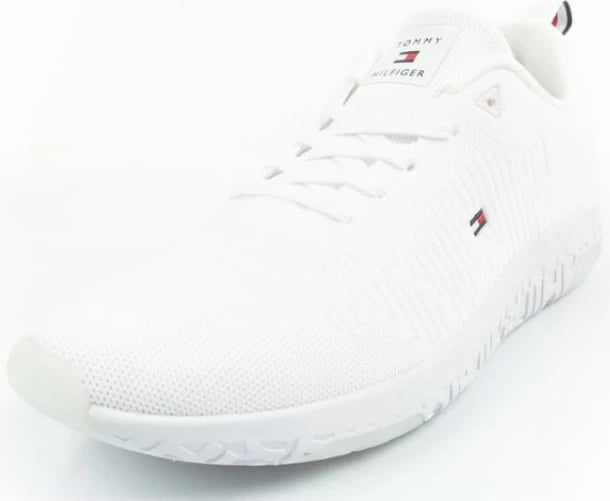 Këpucë për meshkuj Tommy Hilfiger, të bardha