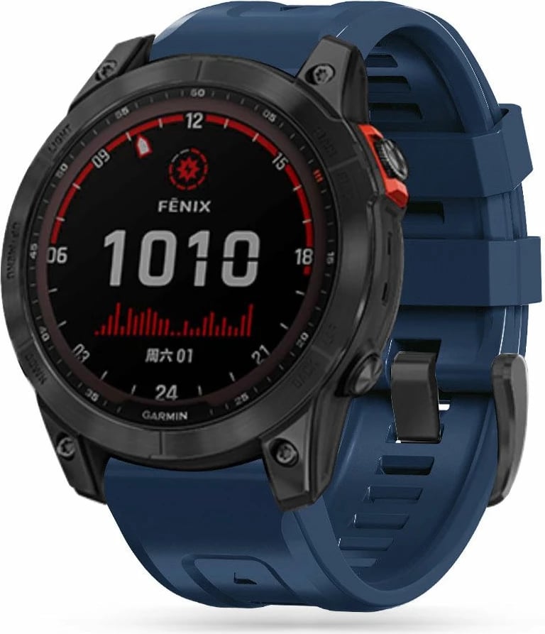 Rrip sportiv Tech-Protect IconBand për Garmin Fenix 5/6/6 Pro/7, TPU, Blu e errët