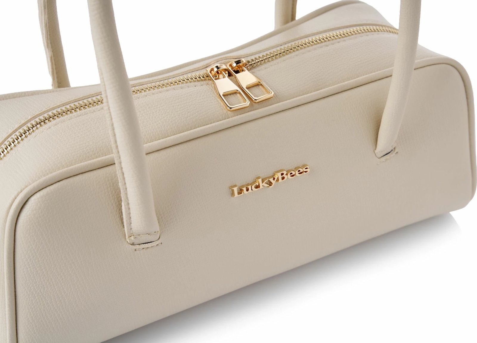 Çantë shpatullës Lucky Bees, Delphine, krem