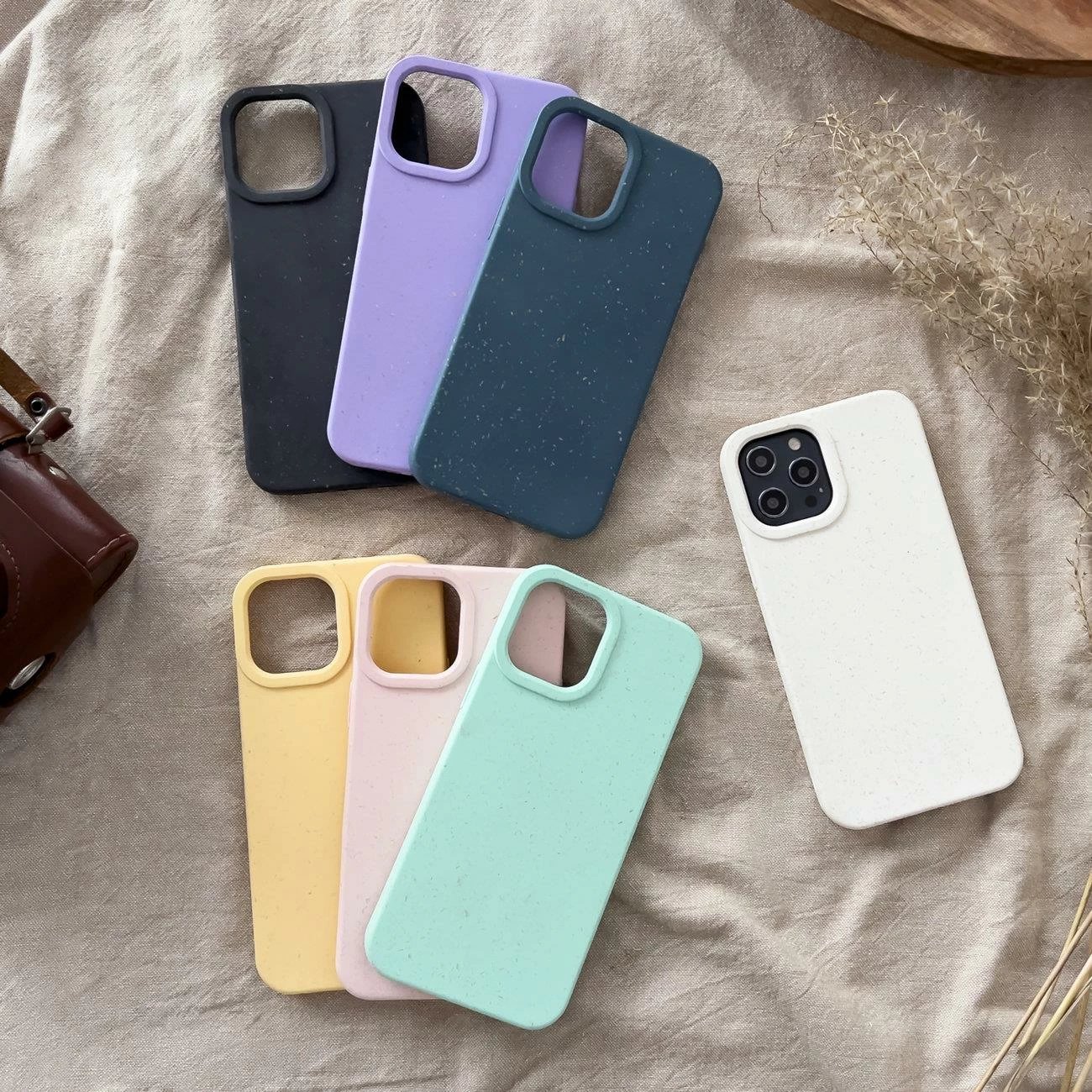 Mbështjellës Hurtel Eco Case për iPhone 11 Pro Max, silikon, mente