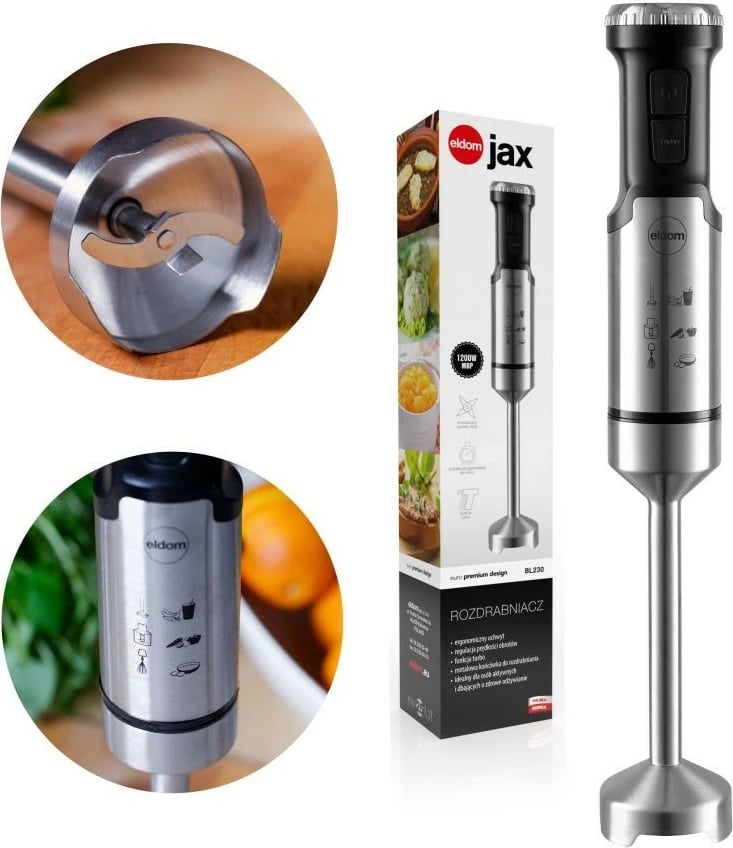 Blender dore Eldom BL230, 1000W, inox