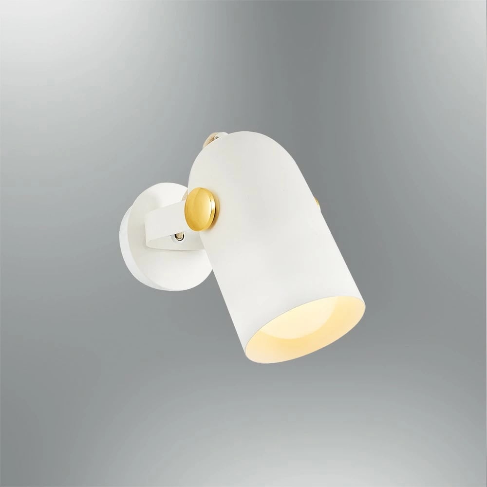 Llambë muri Opviq, e bardhë, L1562