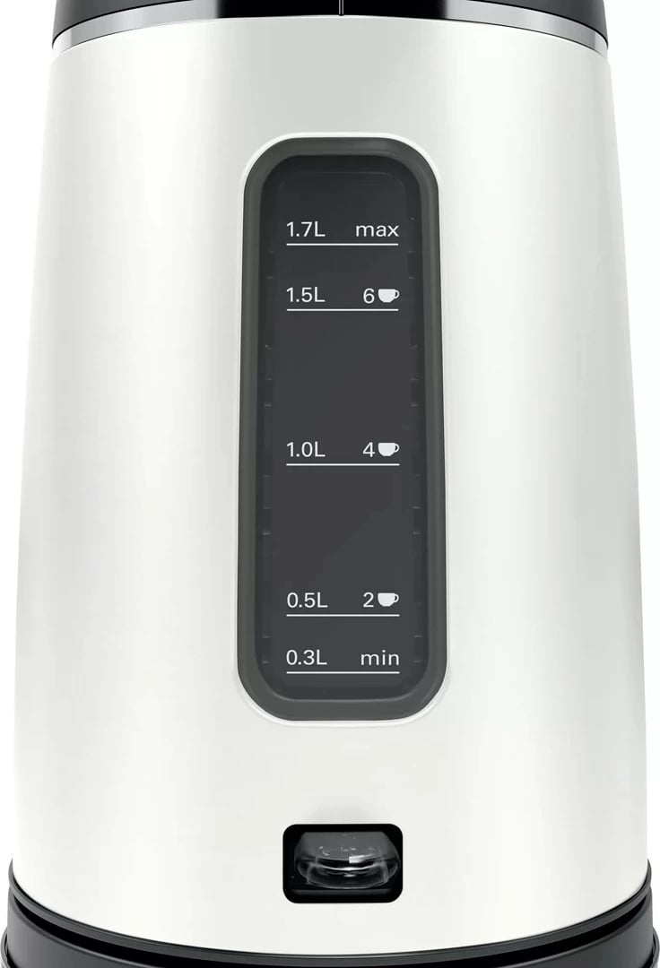 Vluese uji Bosch DesignLine, 1.7 L, 2400 W, e zezë