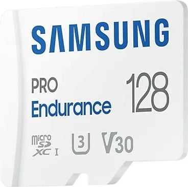 Kartelë memorie microSD Samsung PRO Endurance 128GB me adapter SD