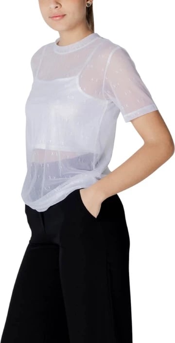 Maicë për femra Armani Exchange, e bardhë