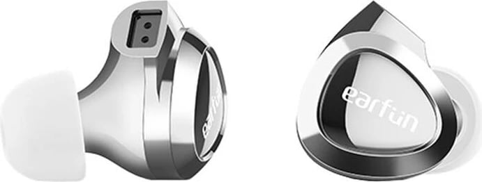 Kufje me tela EarFun EH100, in-ear, argjend