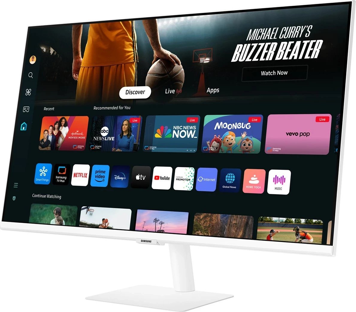 Monitor Samsung M70D 32", 4K Ultra HD, LED, i zi