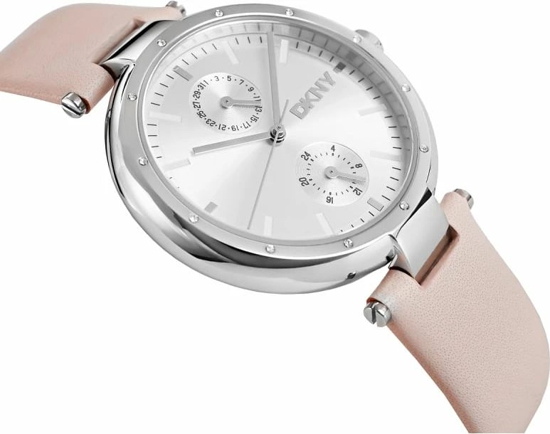 Orë dore për femra DKNY, rozë e lehtë