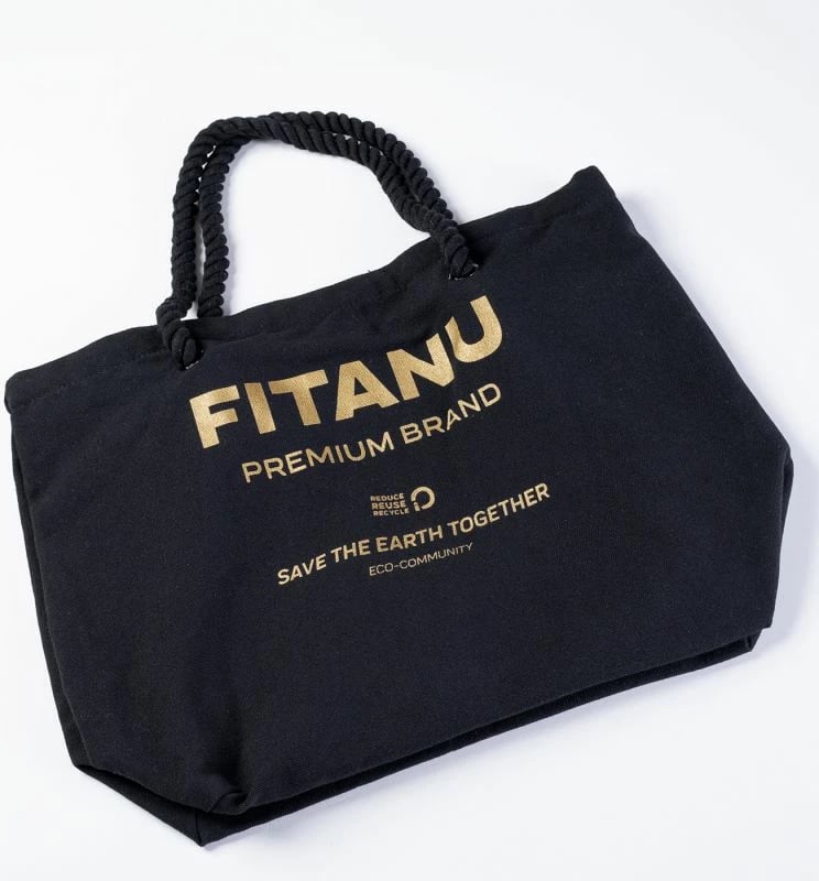 Çantë krahu Fitanu unisex, e zezë