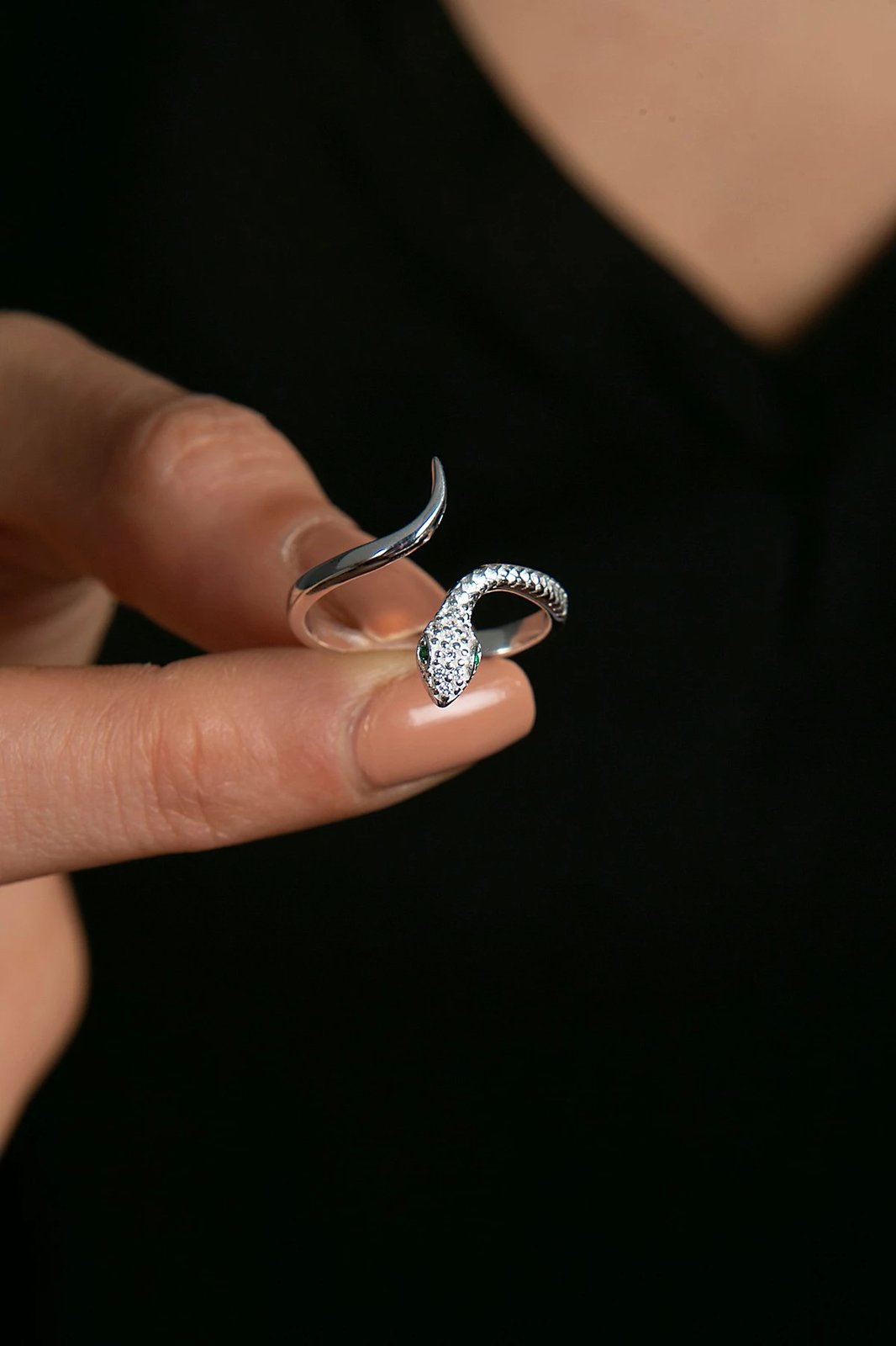 Unazë argjendi Elika Silver, ELKMD50423