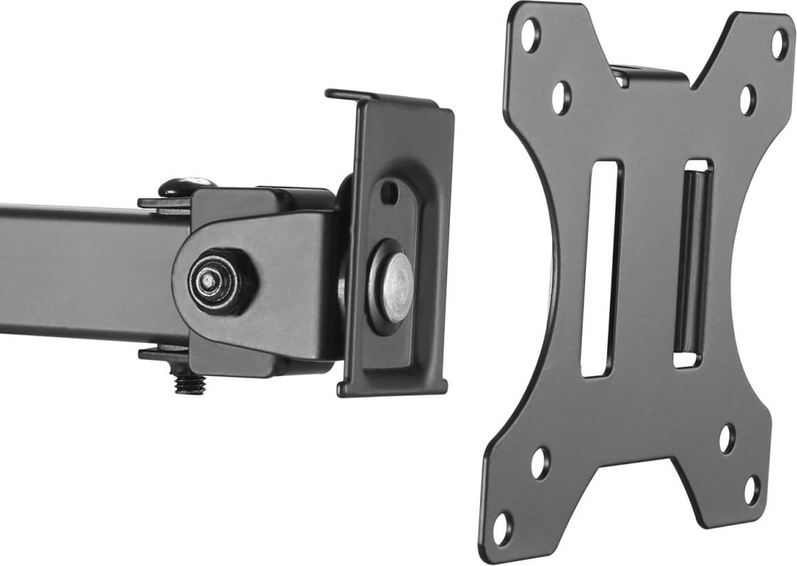 Mbajtës monitori Maclean MC984 për tub/shtyllë, 17-32", VESA 75x75/100x100, i zi