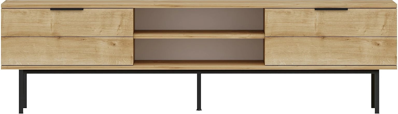 Komodë TV Skye Decor, ngjyrë lis safir, Paul