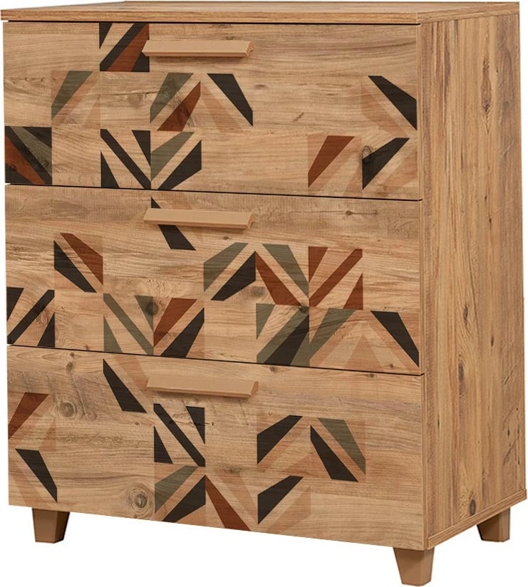 Komodë Hanah Home, Leva Gravis Triangle, ngjyrë Atlantic Pine