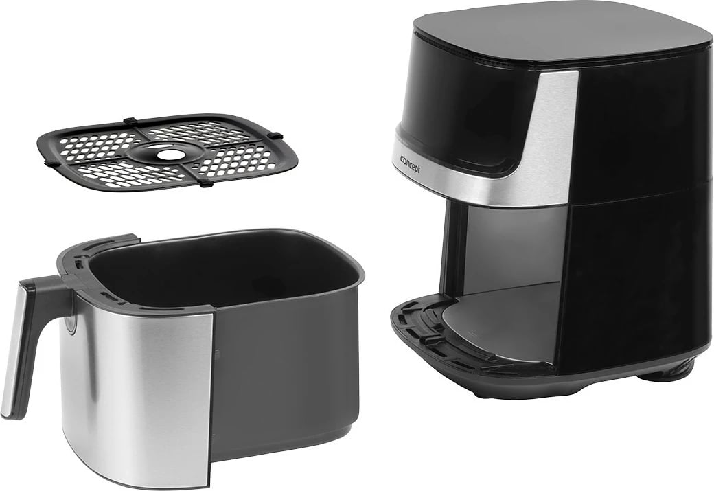 Fritezë me ajër Concept FR8010 7L 1500W me ekran me prekje, e zezë