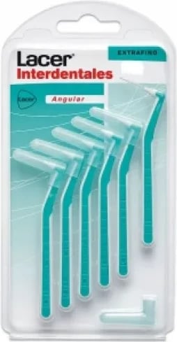Furça interdentale Lacer Green Extrathin 0.6 mm, 6 copë, e gjelbër