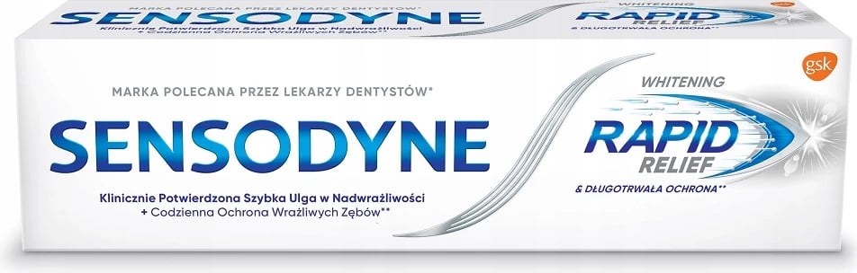 Pasta për dhëmbë Sensodyne Whitening Rapid Relief 75ml