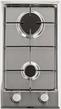 Pllakë gazi Beko HDCG32220SX, inox, 2 zona gatimi, e integrueshme
